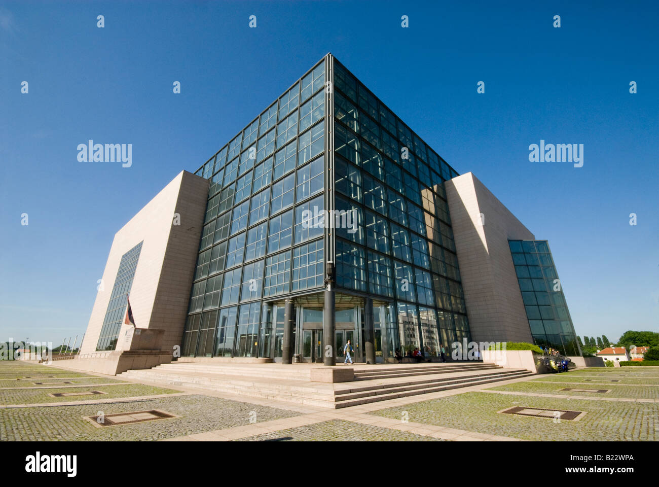 National University Library Zagreb Foto Stock