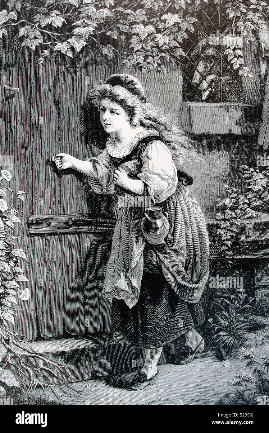 Little Red Riding Hood Foto Stock