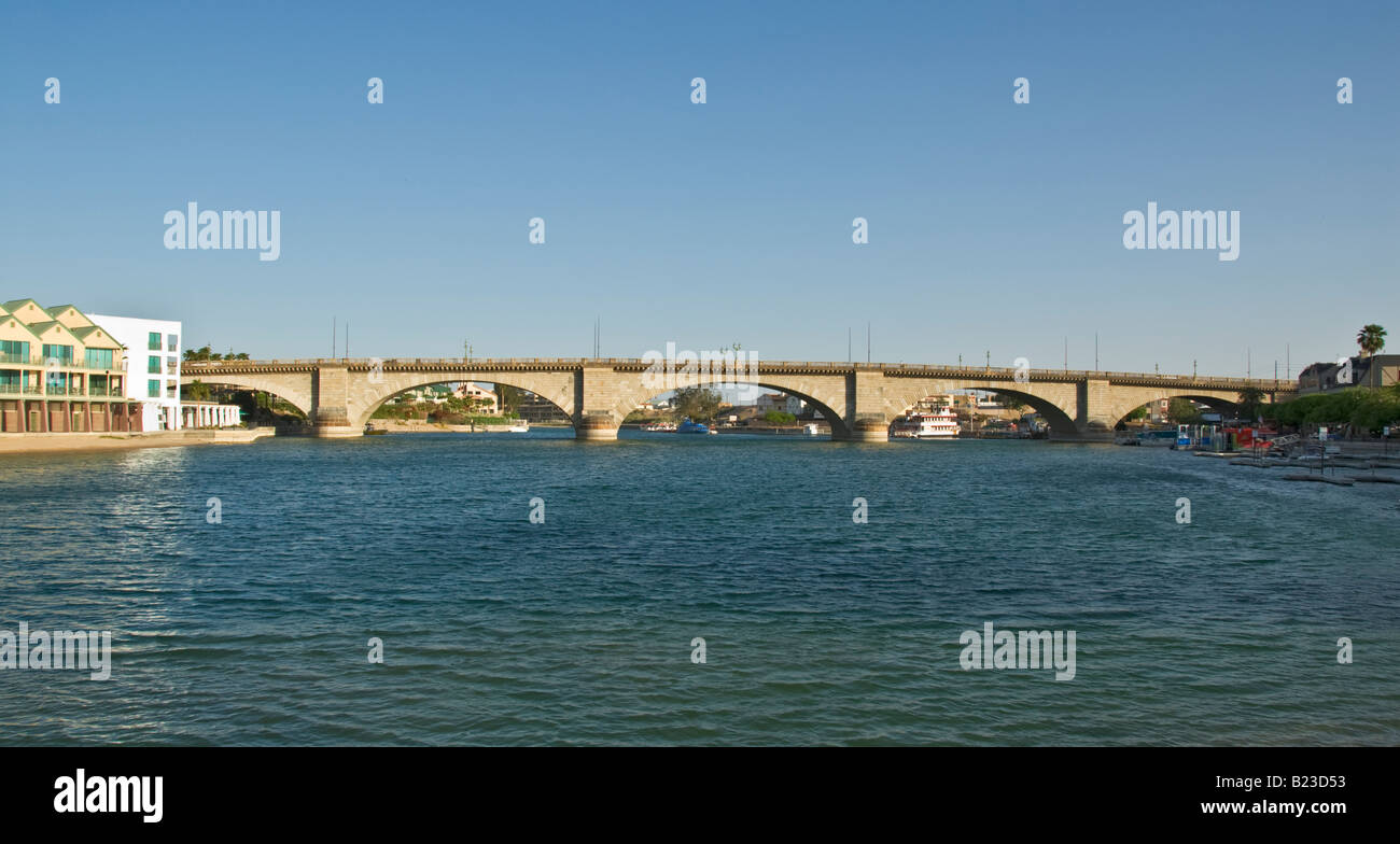 Arizona Lake Havasu City London Bridge Foto Stock