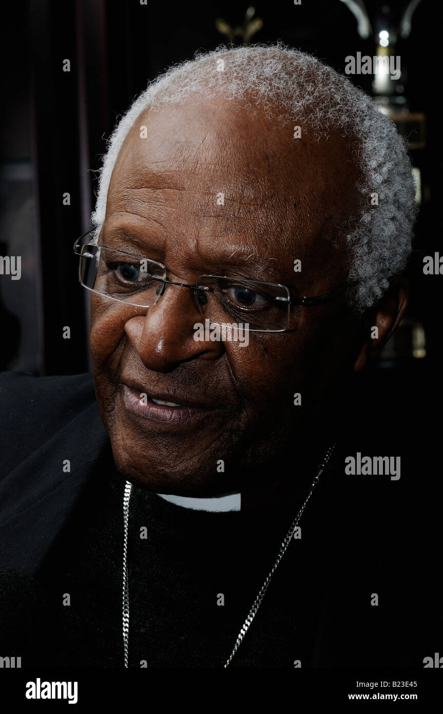 L'arcivescovo Desmond Tutu Foto Stock