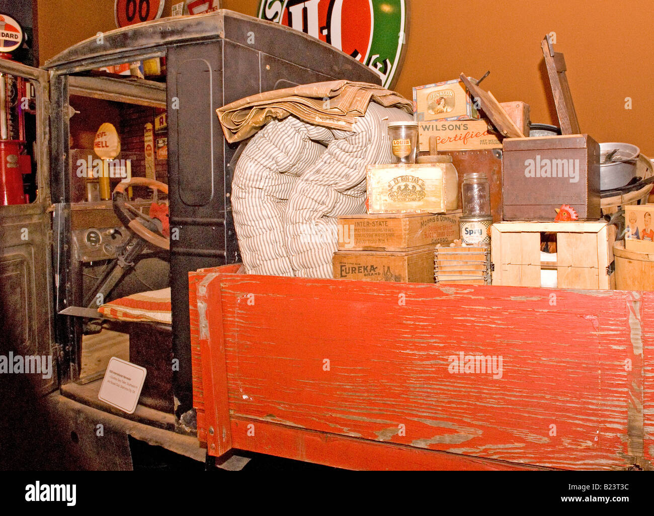 Route 66 Museum Clinton OK USA Foto Stock