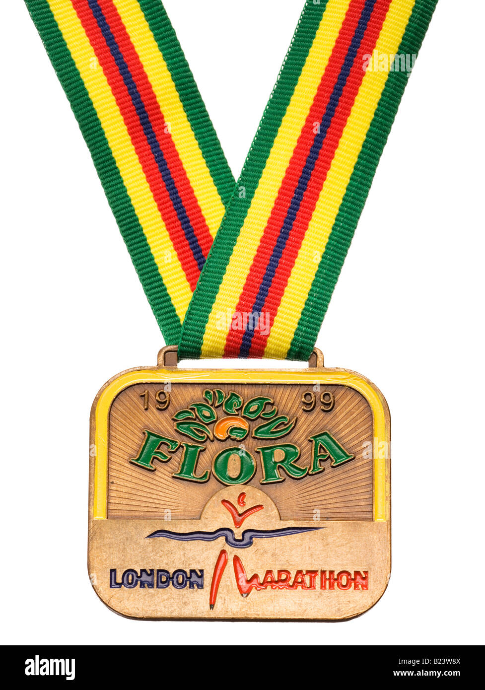 Maratona di Londra medal 1999 Foto Stock