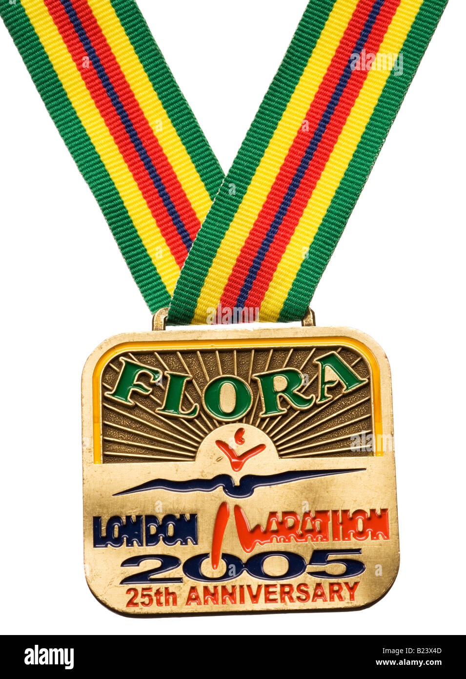Maratona di Londra medal 2005 Foto Stock