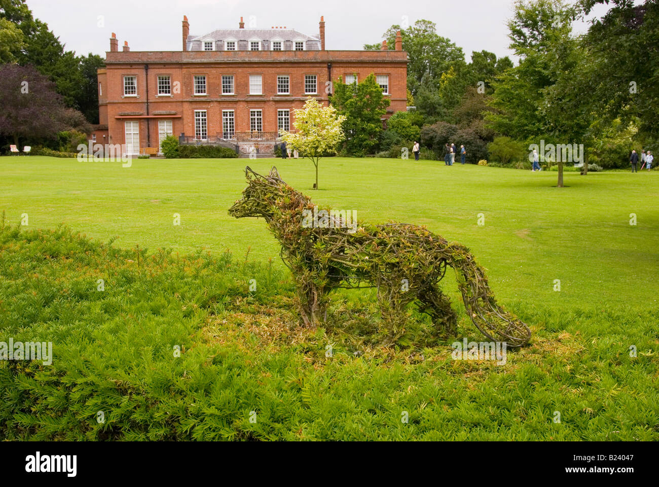 Giardini aperti a Redisham Hall in Suffolk Foto Stock