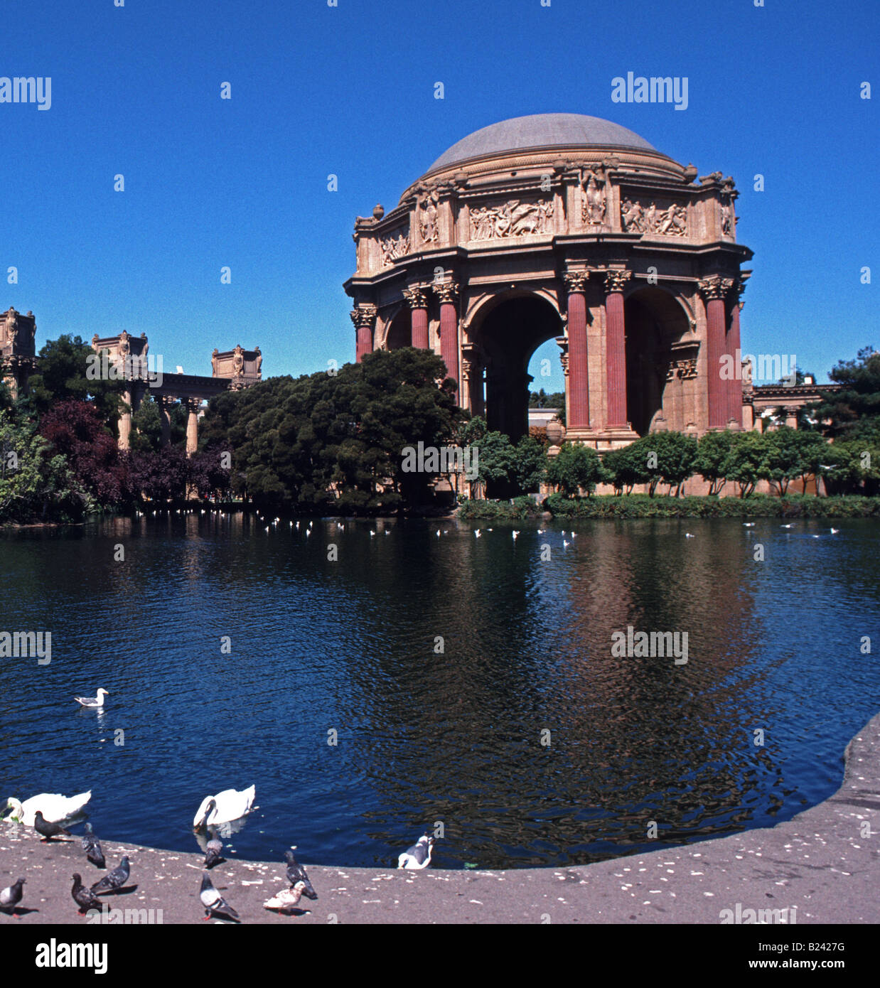 Palazzo delle Belle Arti San Francisco California USA Foto Stock