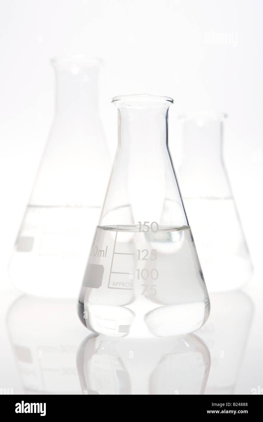 Tre matracci tarati Foto Stock