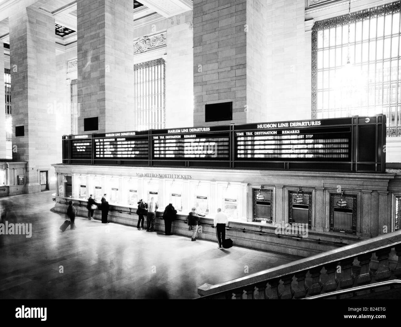 Main Concourse, Grand Central Terminal (Station) 42nd Street e Park Avenue, Manhattan, New York, New York state, USA Foto Stock