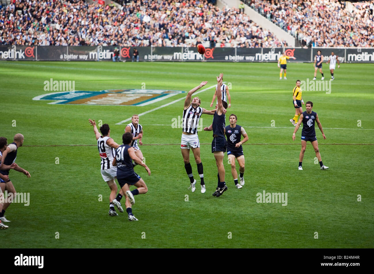 Australian Rules Football - Melbourne, Victoria, Australia Foto Stock