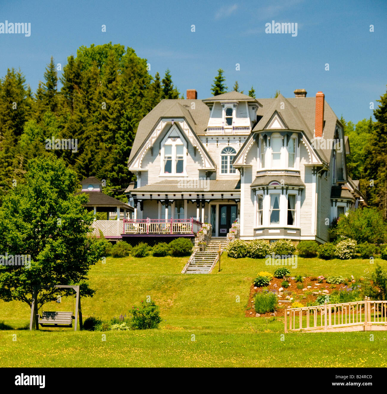 Canada New Brunswick St Martins Country Inn villaggio di St Martins Foto Stock