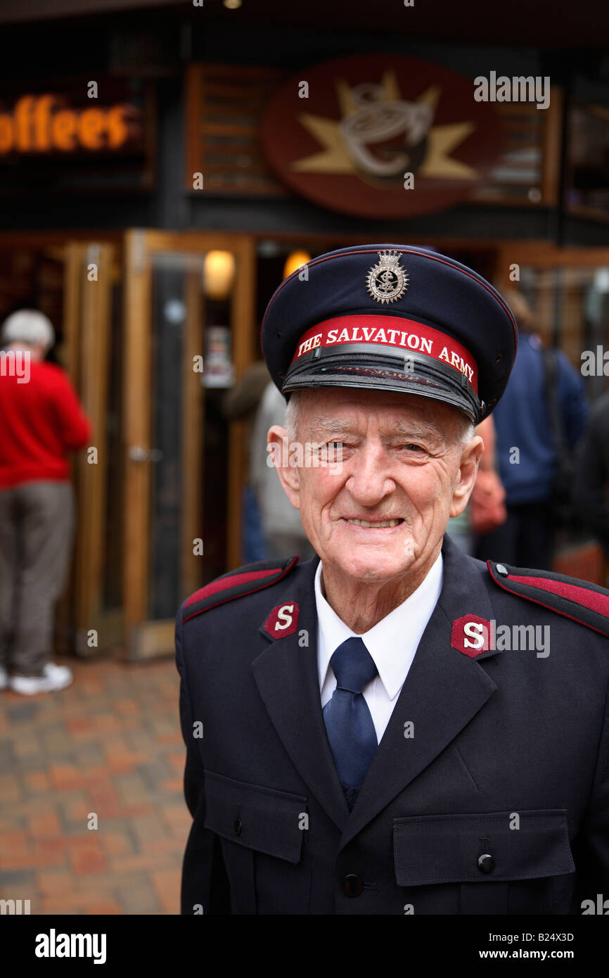 Esercito della salvezza il Capitano Sydney Australia Foto Stock