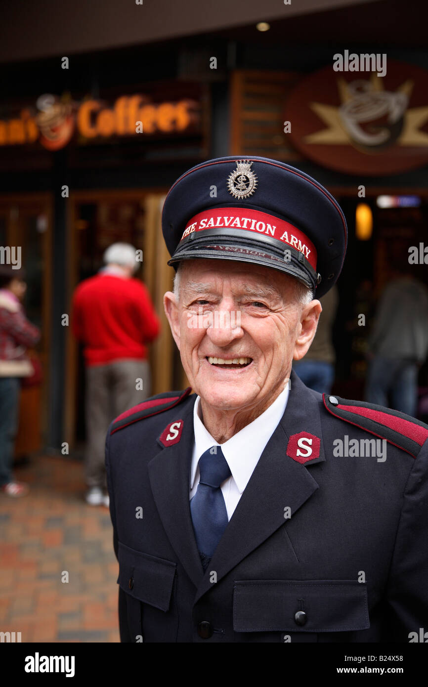 Esercito della salvezza il Capitano Sydney Australia Foto Stock