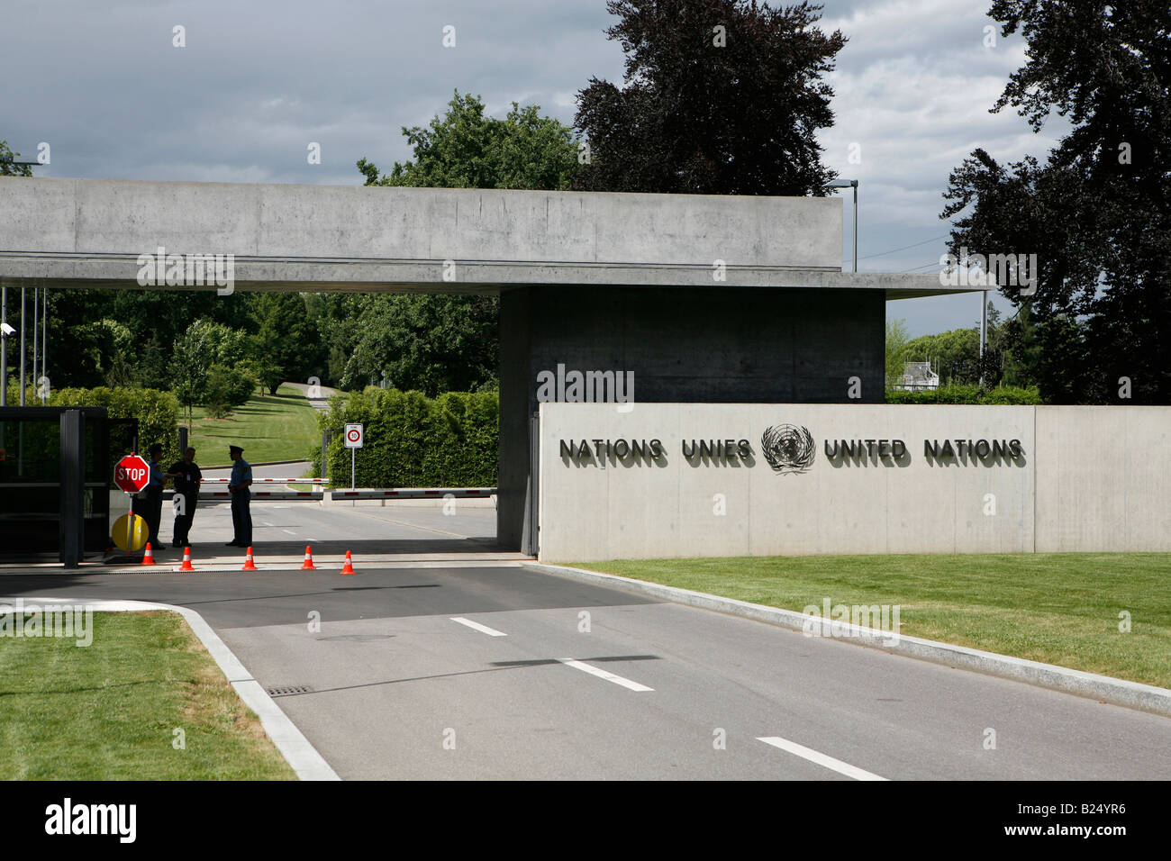 Ufficio delle Nazioni Unite a Ginevra (ONUG), Geneve, Svizzera. Foto Stock