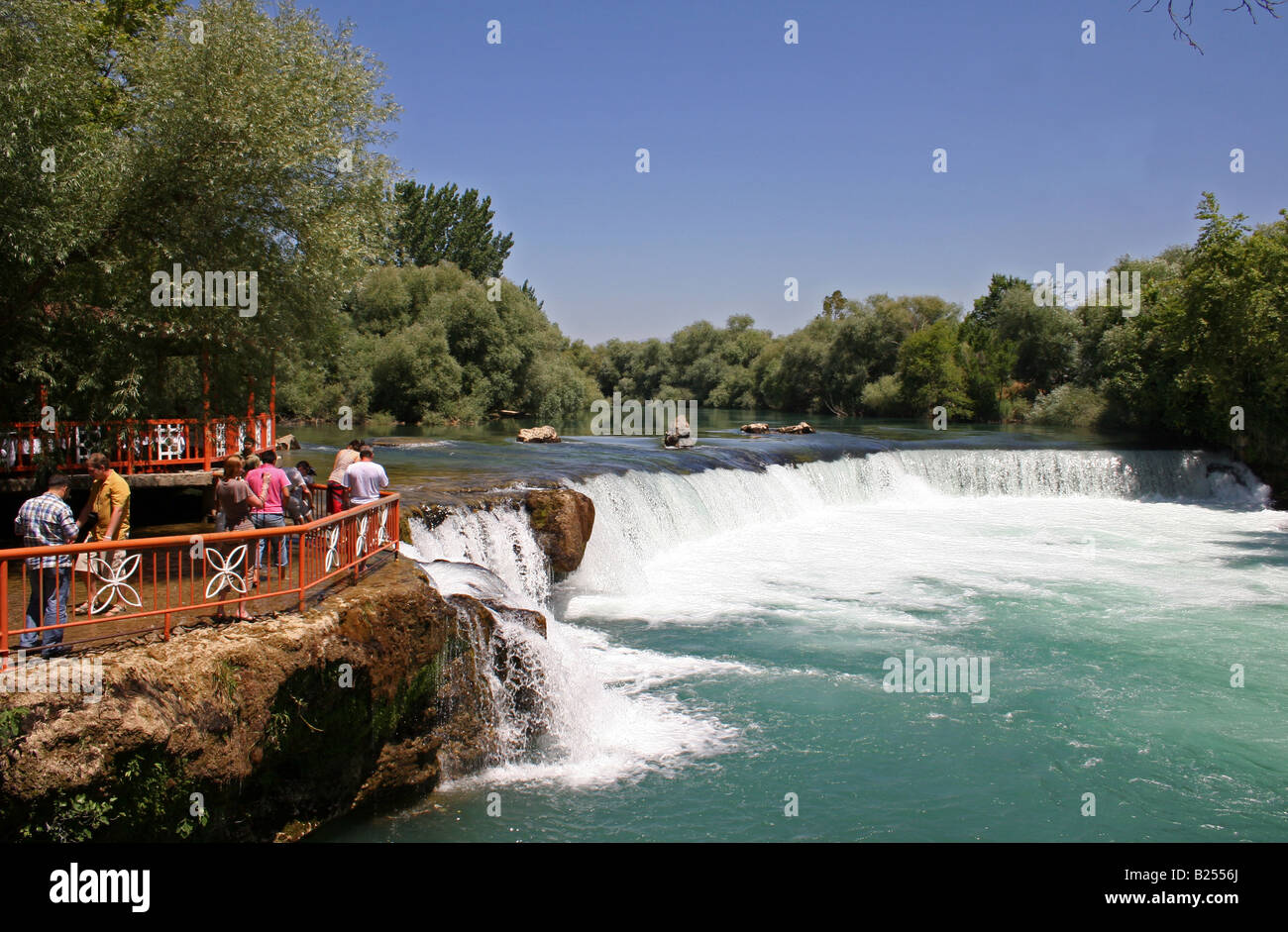 Il MANAVGAT cascata. Turchia Foto Stock