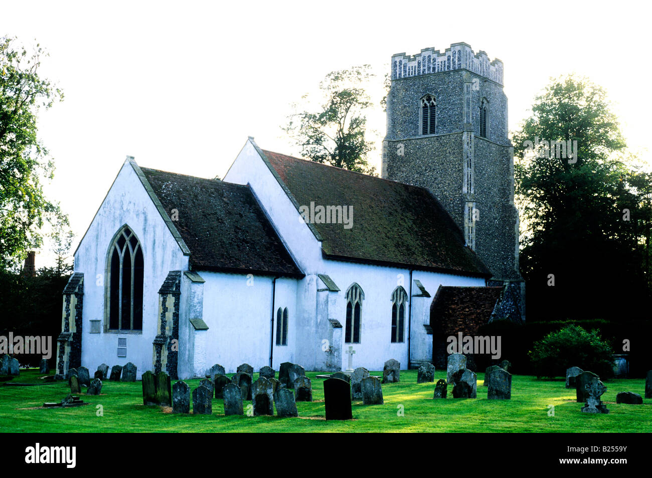 Brandeston Chiesa Parrocchiale Suffolk East Anglia England Regno Unito medievale architettura Inglese parrocchia di Don Giovanni Lowes eseguito Foto Stock