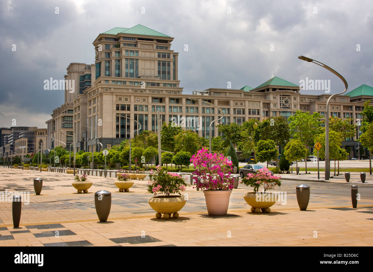 Putrajaya Boulevard, Putrajaya, Malaysia Foto Stock