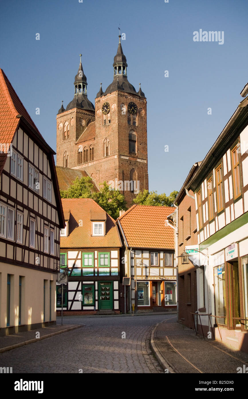 Seehausen (Altmark) Sankt Petri chiesa, Germania Foto Stock