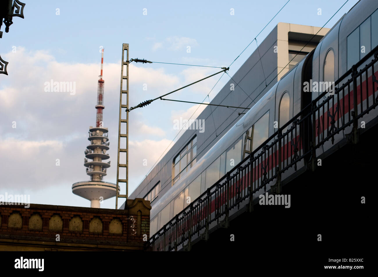 Sternschanze stazione di Amburgo, Germania Foto Stock