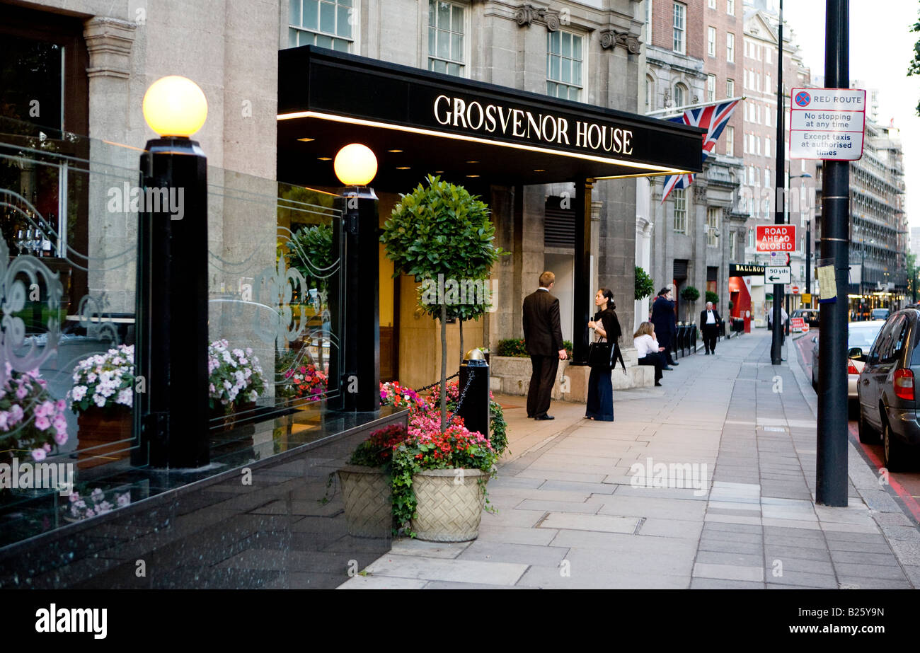 Grosvenor House Hotel Park Lane London UK Europa Foto Stock