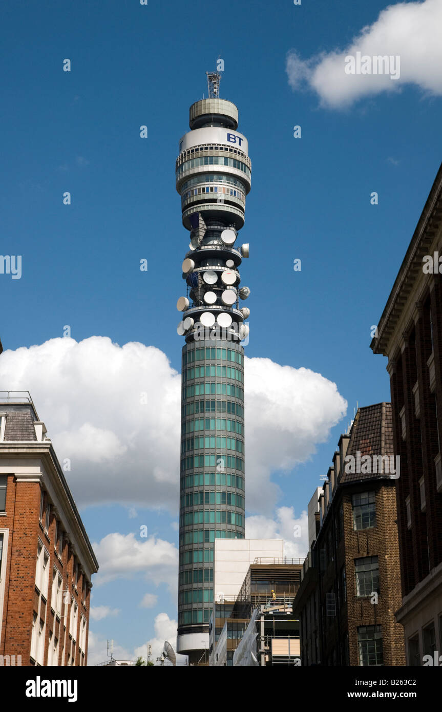 BT Tower, London, England, Regno Unito Foto Stock