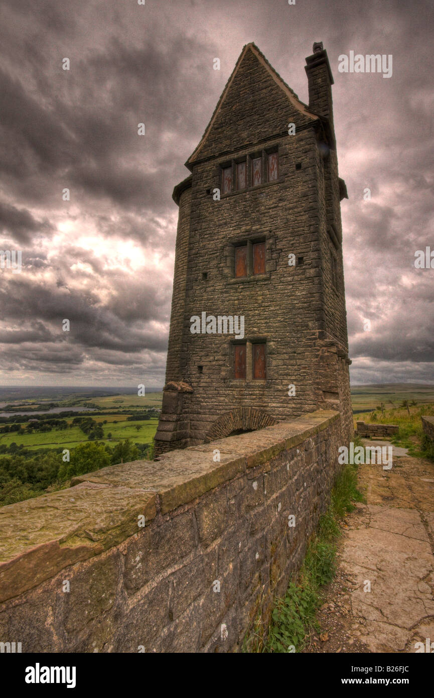 Torre di piccione, leva Park, Horwich, Bolton, Greater Manchester, Regno Unito Foto Stock