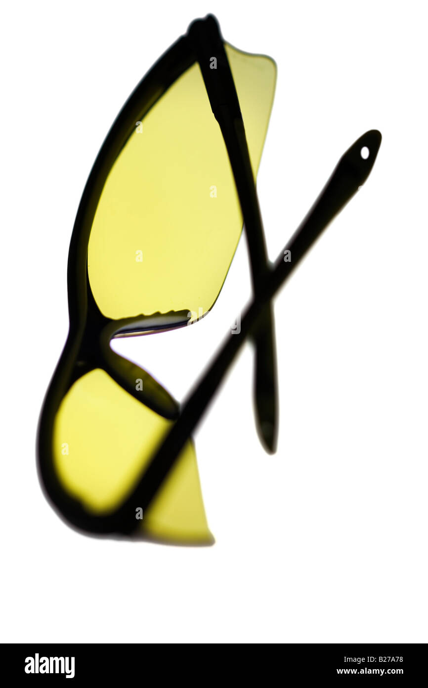 Protezione occhiali da lavoro Foto Stock