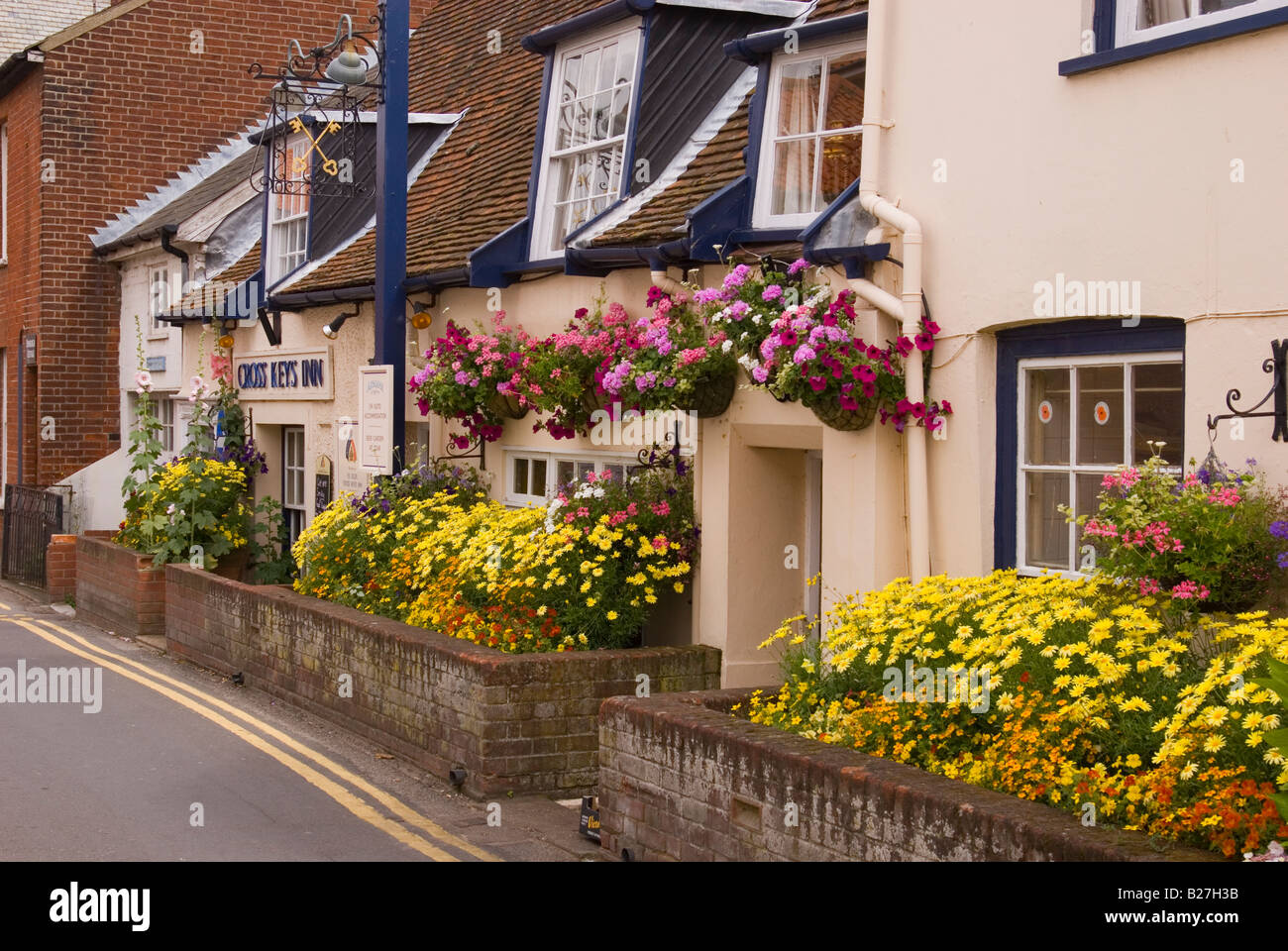 La Cross Keys Inn At Aldeburgh,Suffolk, Regno Unito Foto Stock
