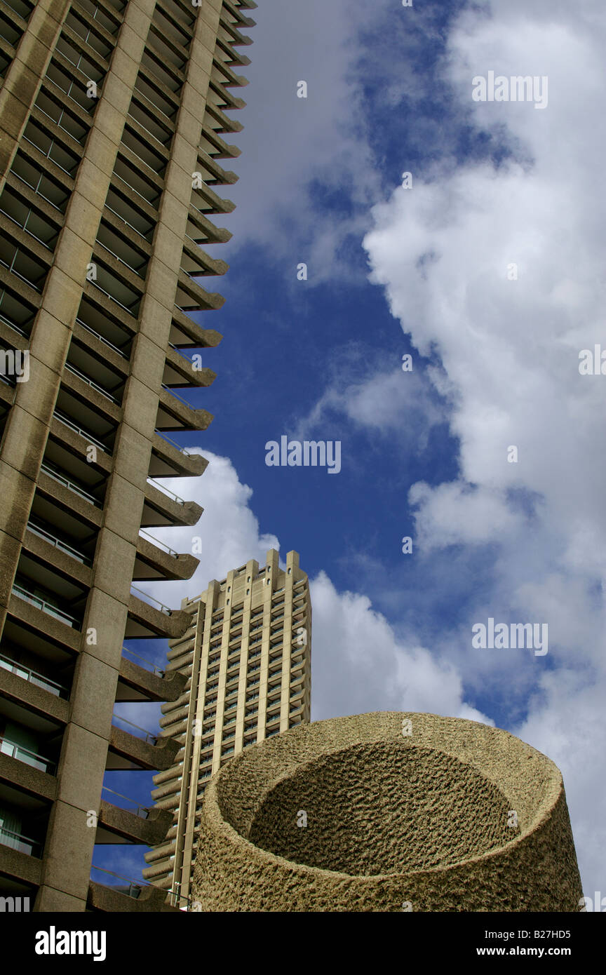 Barbican, Shakespeare Tower, London Foto Stock