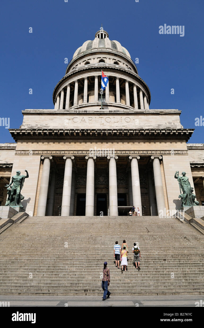 Capitolio Capitol Building Havana Cuba Foto Stock