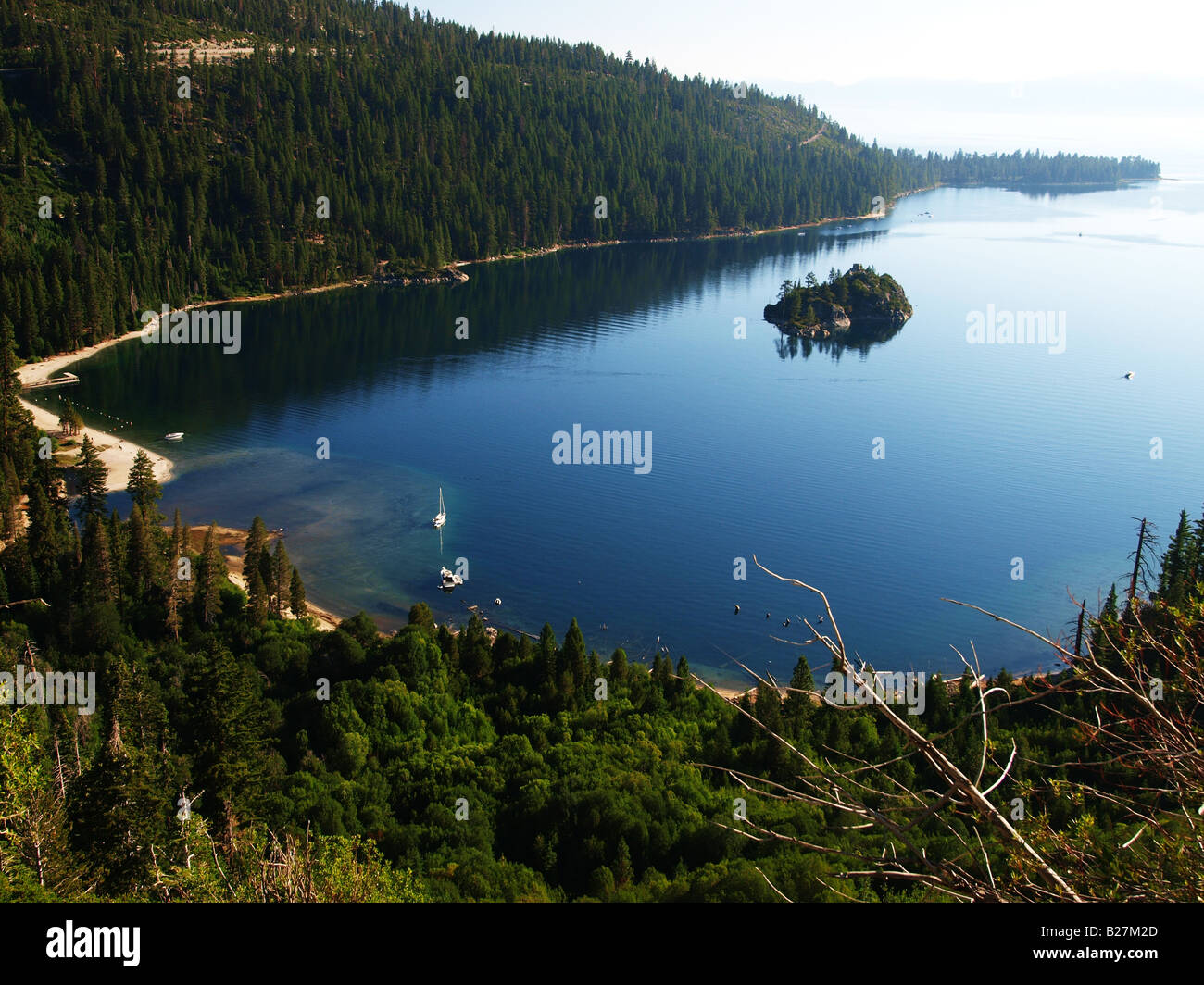 Lake Tahoe Nevada Emerald Bay. Foto Stock
