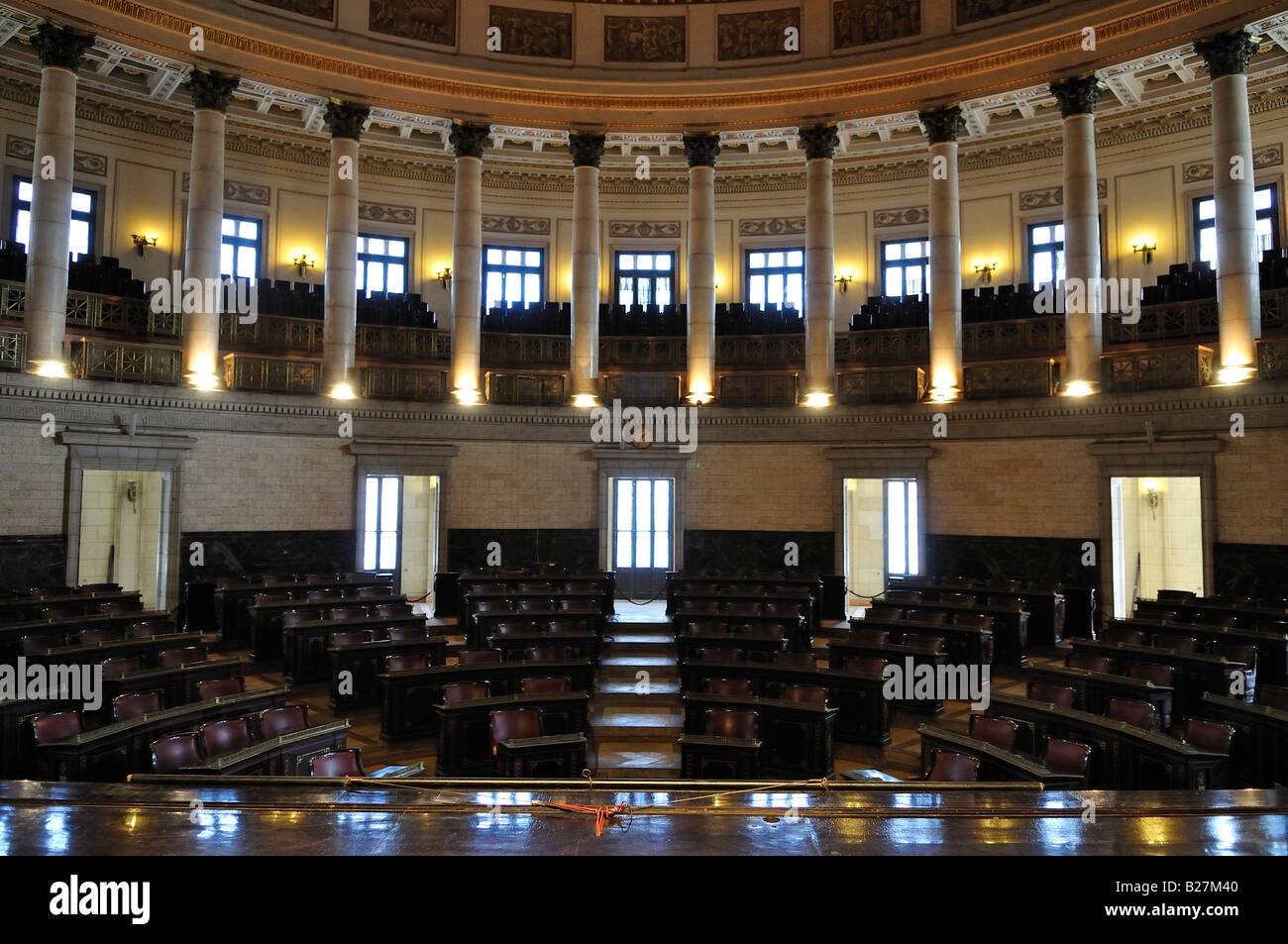 Il Parlamento europeo fine del Capitolio Capitol Building Havana Cuba Foto Stock