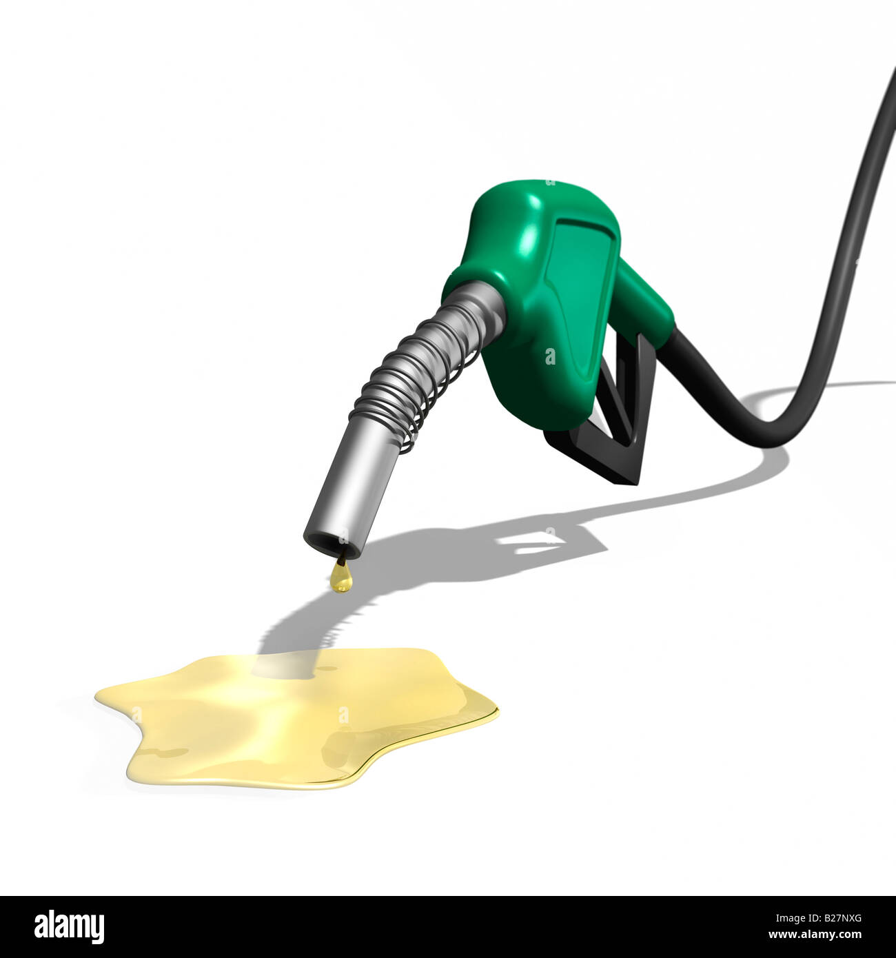 Benzina e la crisi energetica concept Foto Stock