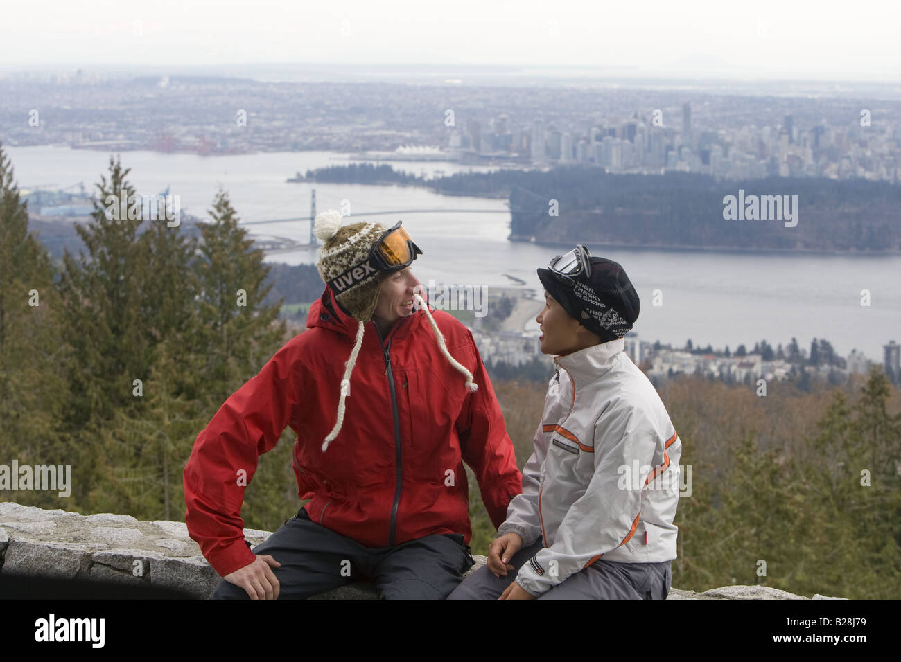 Vancouver British Columbia Canada Foto Stock