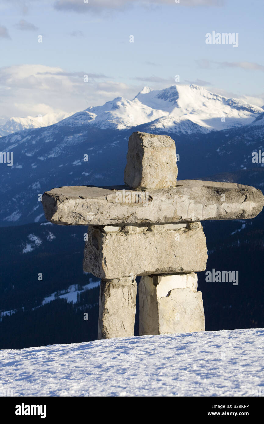 Inukchuk Whistler Mountain Whistler della Columbia britannica in Canada Foto Stock