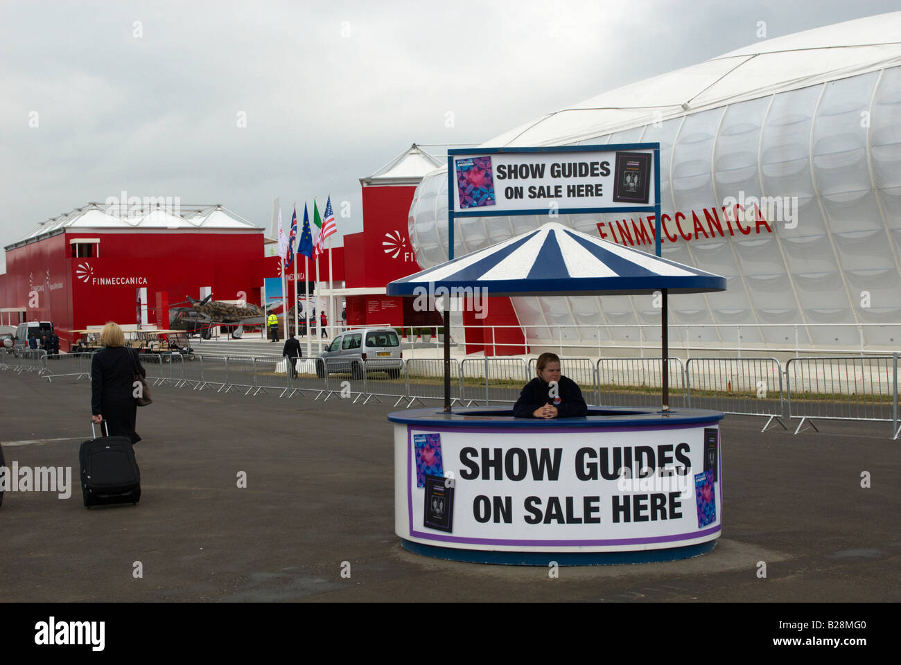 Vendite di programma Farnborough Air Show 2008 Foto Stock