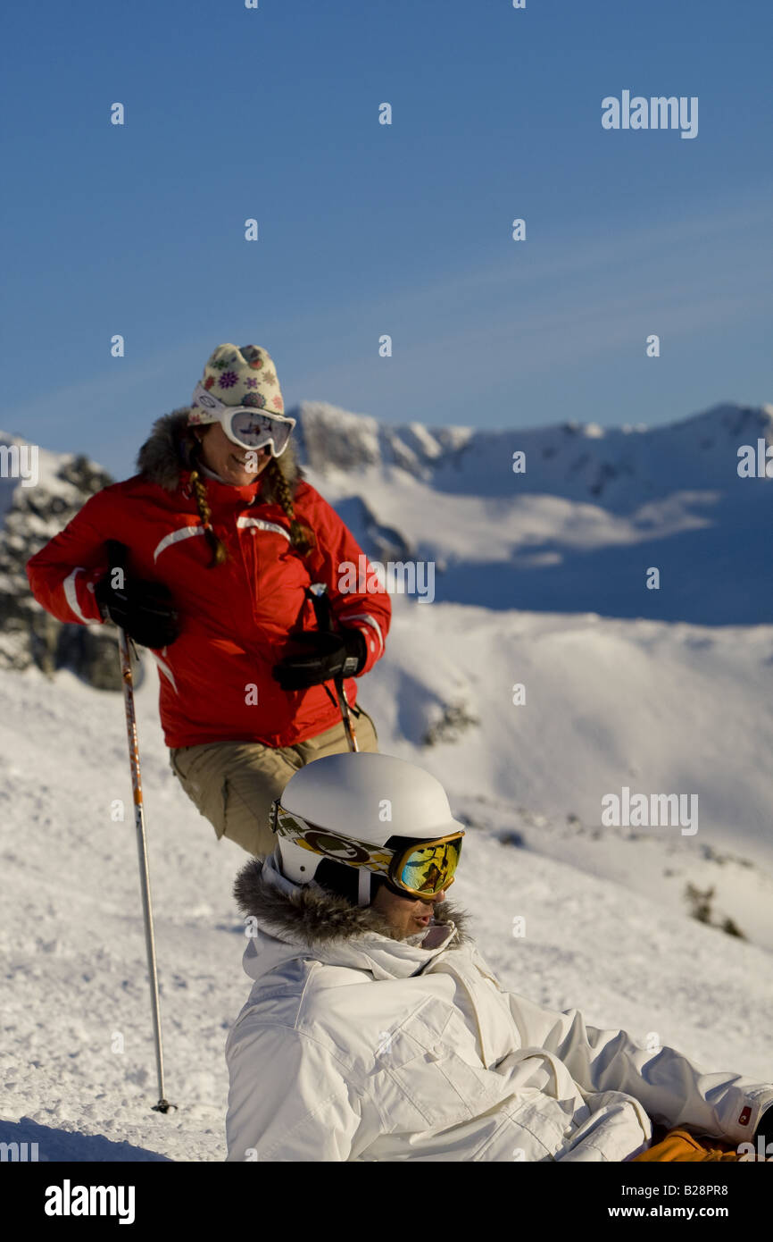 Whistler della Columbia britannica in Canada Foto Stock