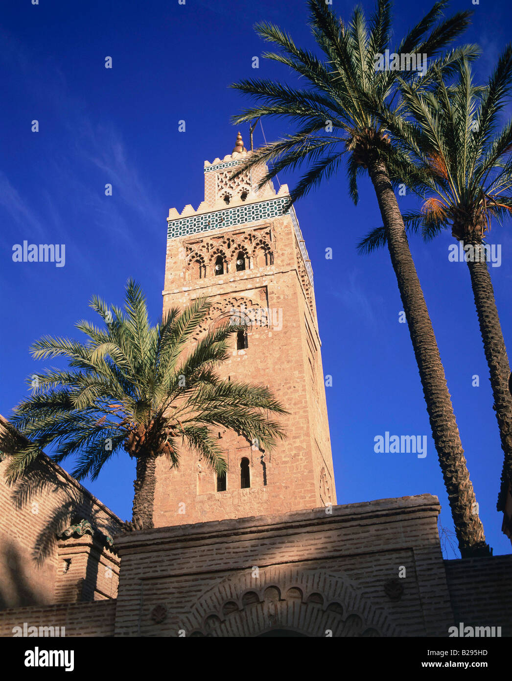 Il Marocco Marrakech Moschea Koutoubia Data 05 06 2008 Ref ZB726 114635 0006 credito obbligatoria World Pictures Photoshot Foto Stock