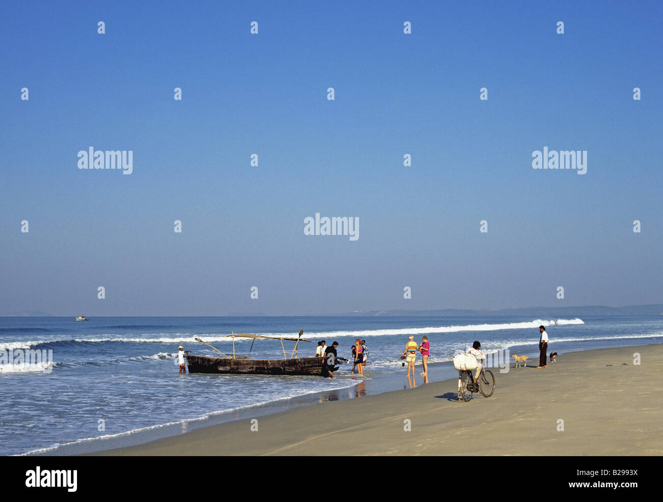 Majorda Beach Stato di Goa India Data 15 06 2008 Ref ZB548 115573 0115 credito obbligatoria World Pictures Photoshot Foto Stock