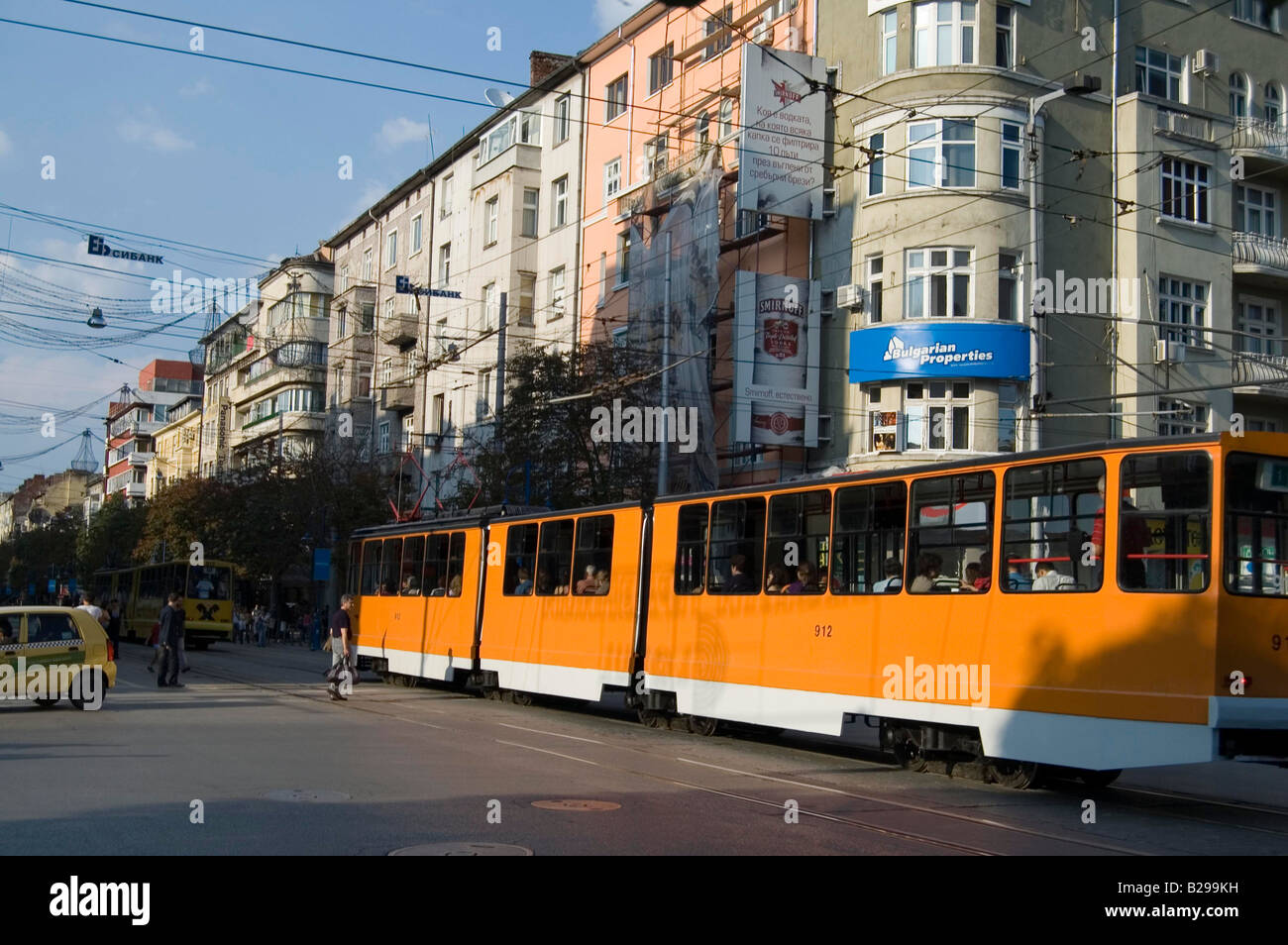 Il tram sul Vitosha a Sofia in data 20 02 2008 Ref ZB583 110492 0040 credito obbligatoria World Pictures Photoshot Foto Stock