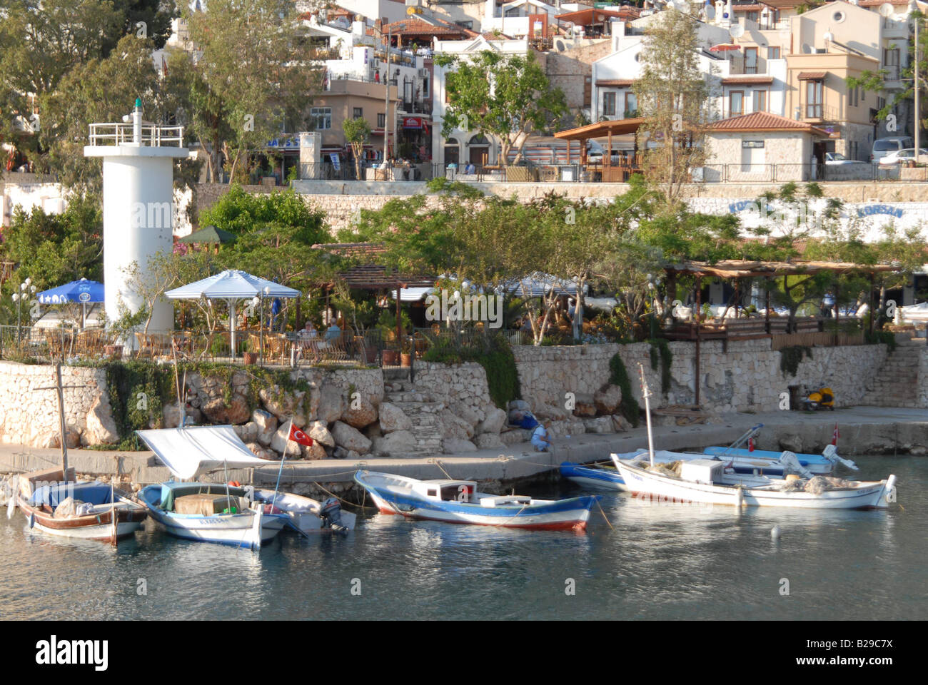 Kalkan Marina Limani Turchia Ref ZB689 112131 0061 credito obbligatoria World Pictures Photoshot Foto Stock