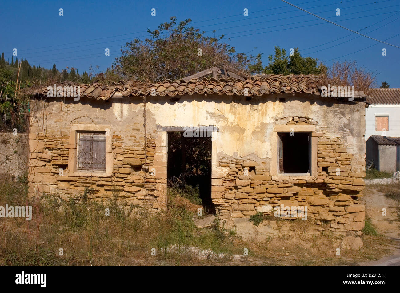 Country house antica / Saranda Foto Stock