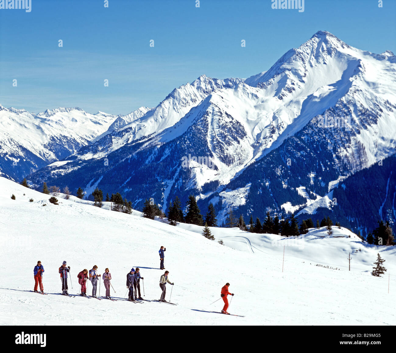 Mayrhofen Tirol Austria Ref WP STRANO 3659 credito obbligatoria World Pictures Photoshot Foto Stock