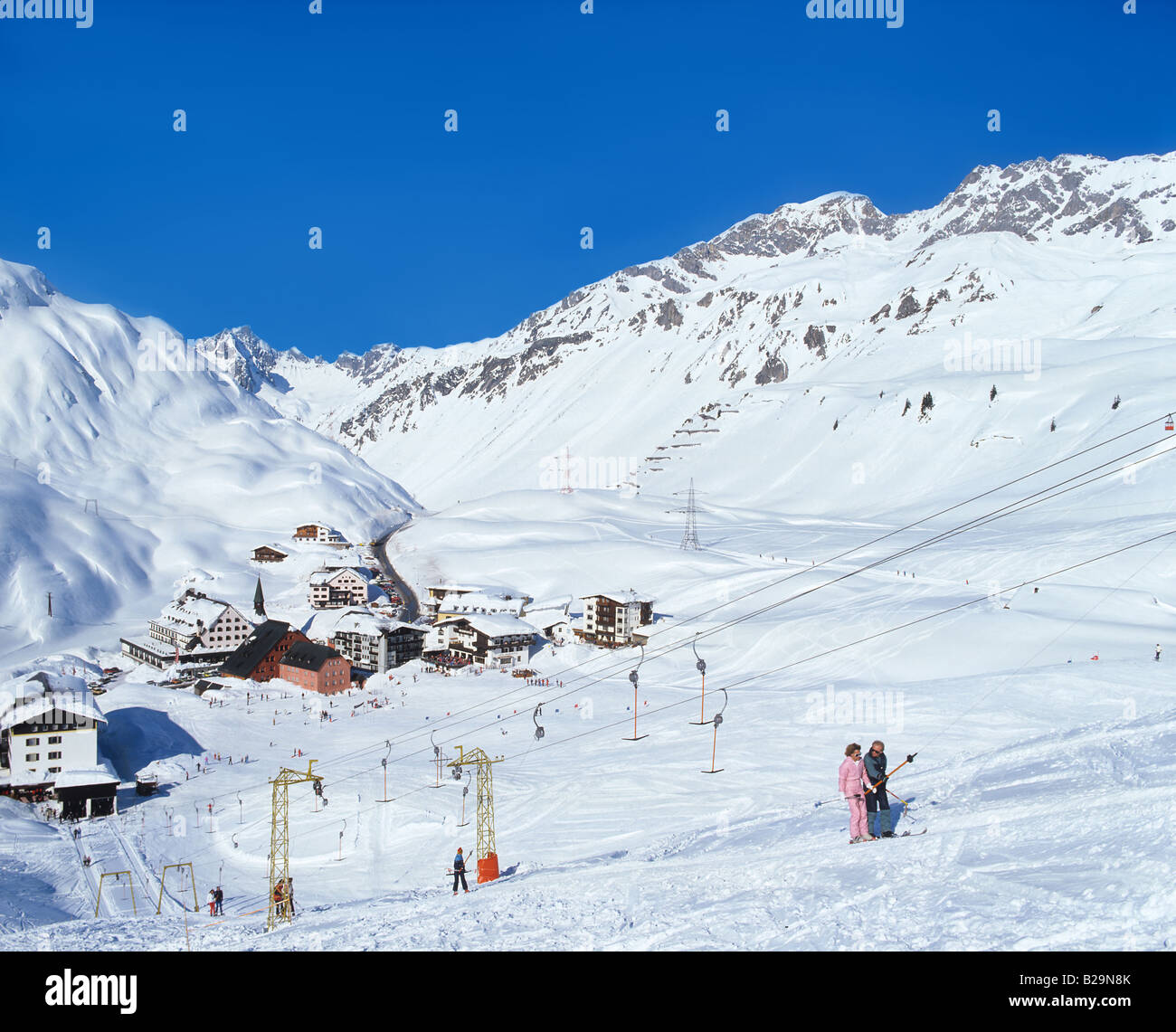 St Christoph Vorarlberg Austria Ref WP STRANO 3799 credito obbligatoria World Pictures Photoshot Foto Stock
