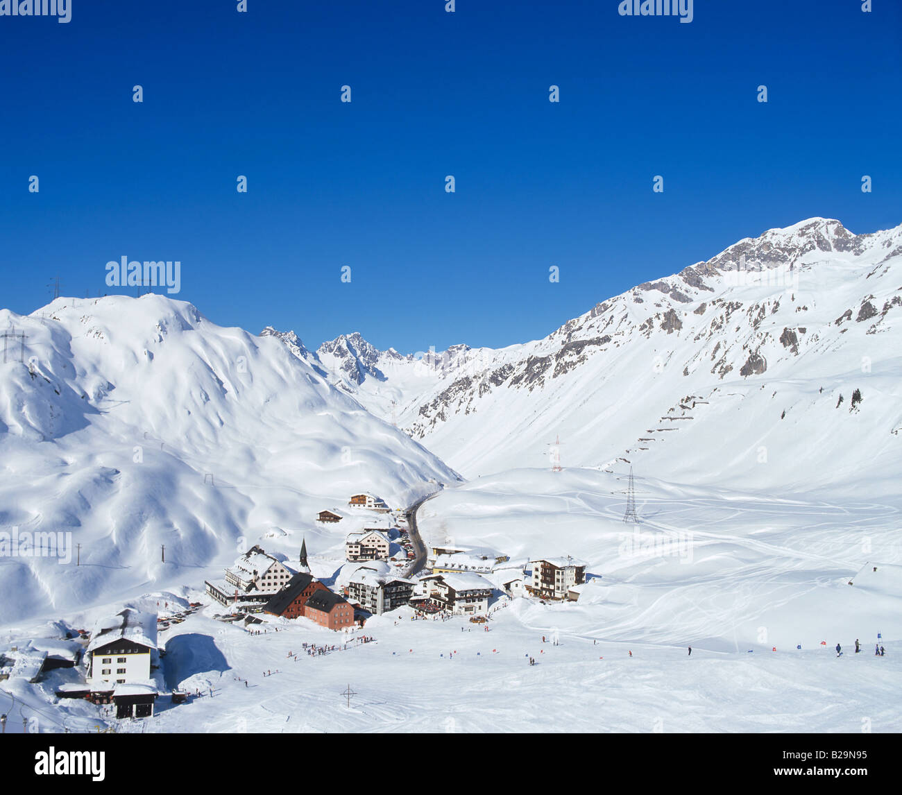 St Christoph Vorarlberg Austria Ref WP STRANO 3802 credito obbligatoria World Pictures Photoshot Foto Stock
