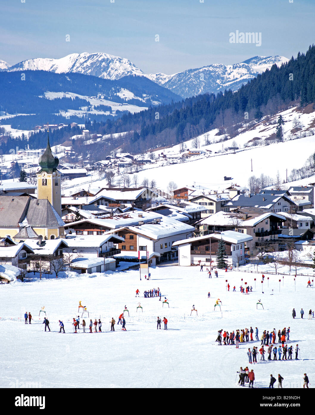 Tirol Westendorf Austria Ref WP STRANO 3833 credito obbligatoria World Pictures Photoshot Foto Stock