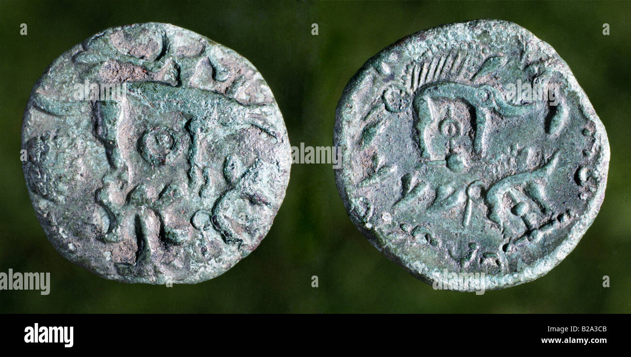 Celtic moneyer del pezzo di prova. Starter Foto Stock