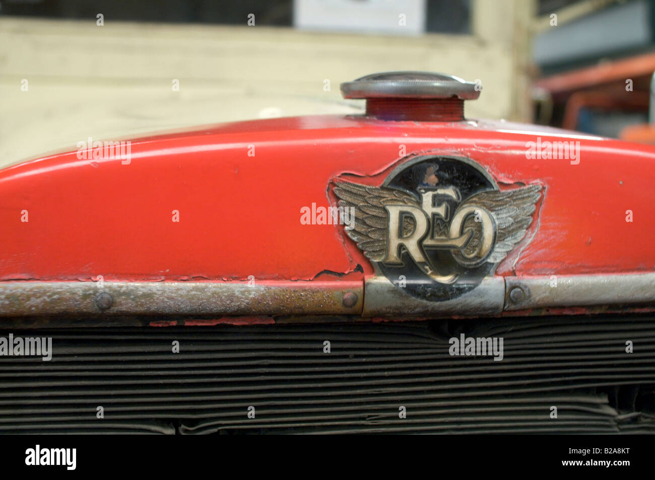Reo Speedwagon Classic Vintage carrello. Foto Stock