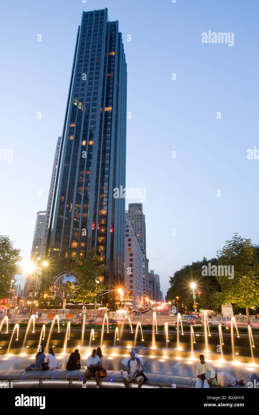 Trump International Hotel a Columbus Circle New York City Foto Stock