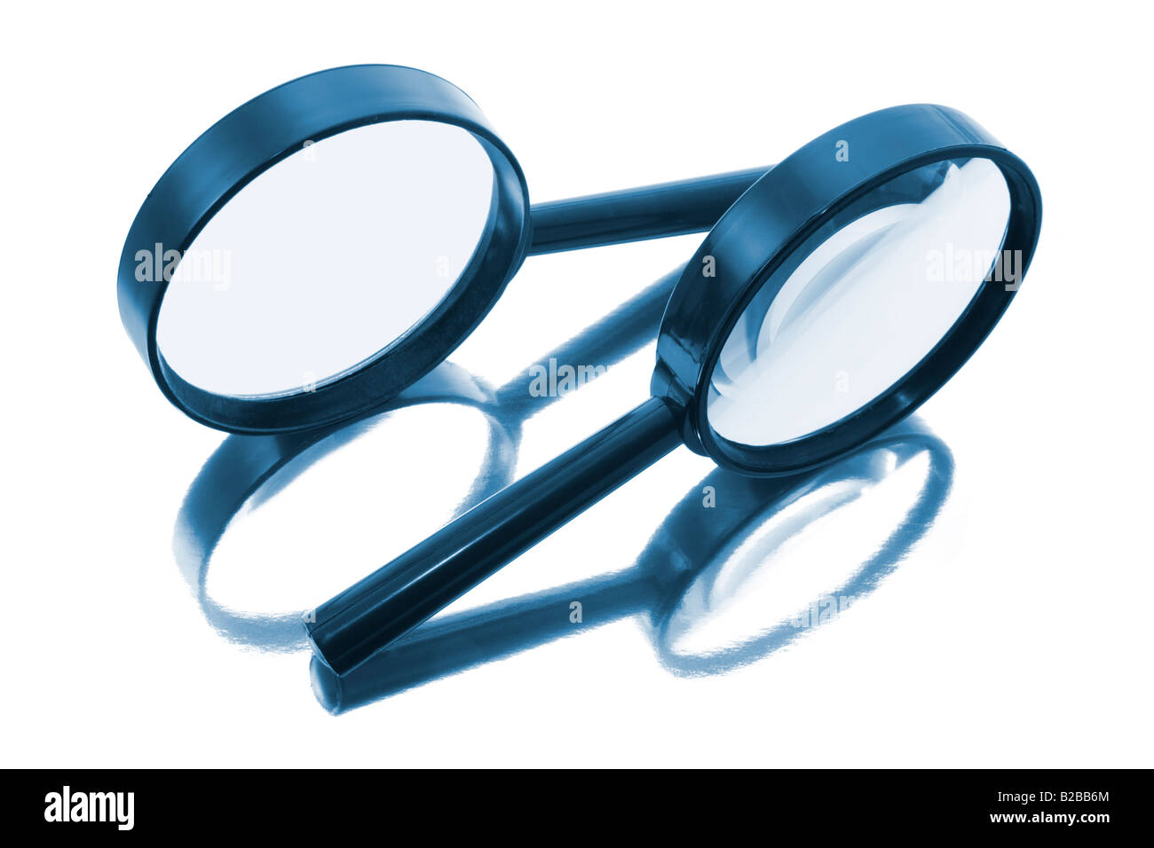 Lenti di ingrandimento Foto Stock