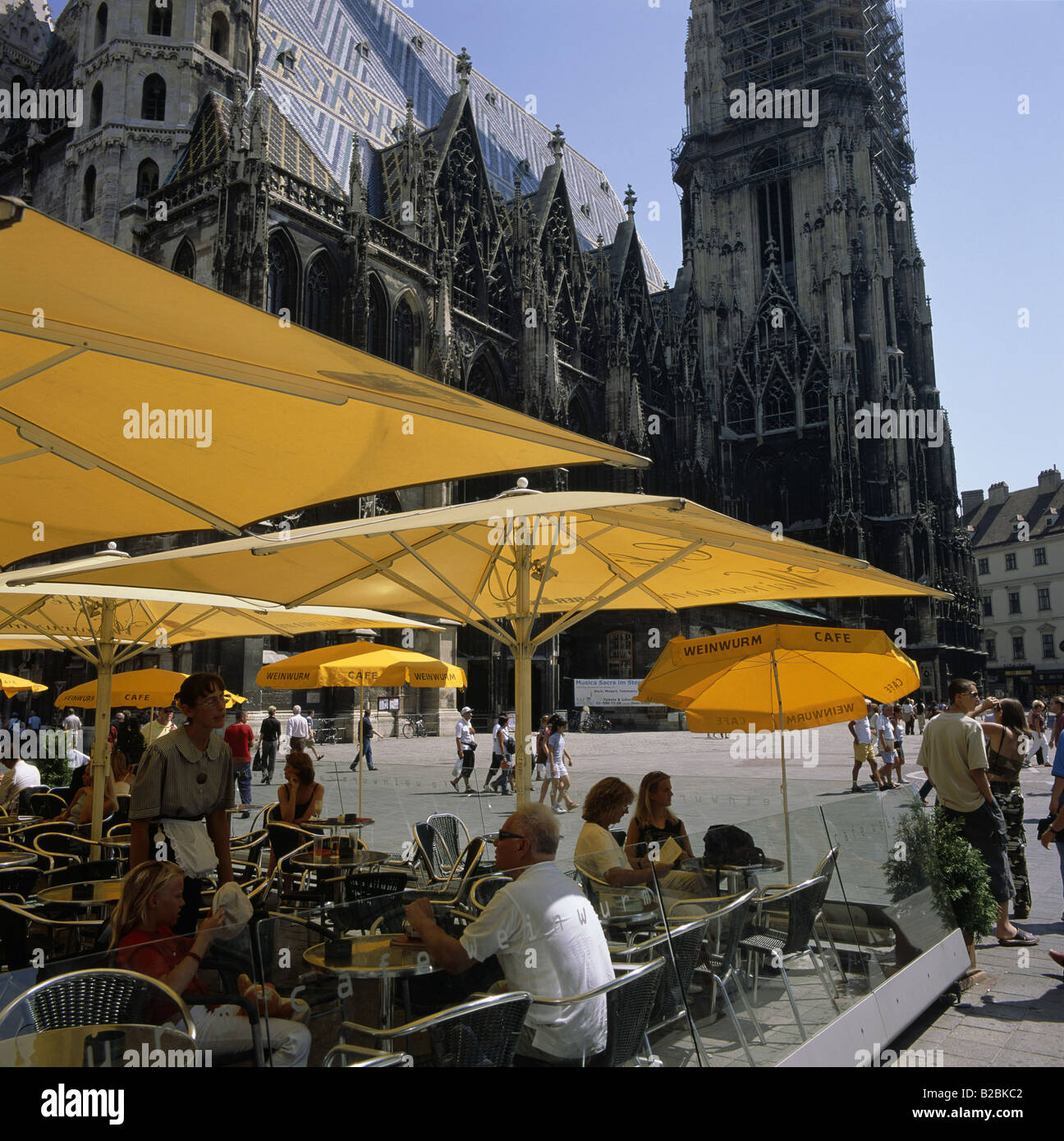 St Stephen s Cathedral Vienna Austria Foto Stock