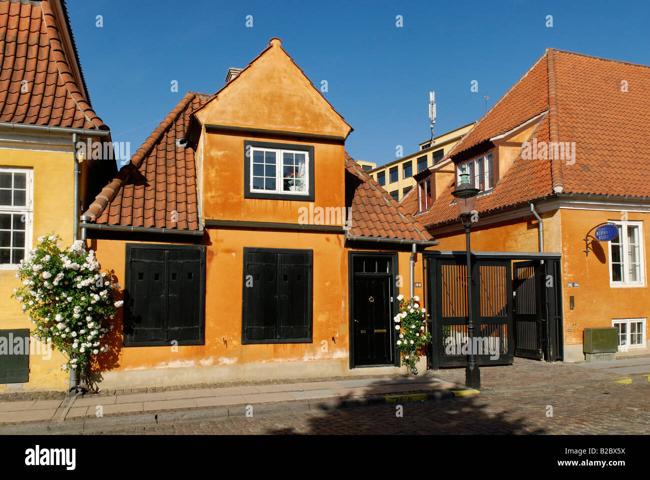 Il centro storico della città sulla Frederiksholm Canal, Copenhagen, Danimarca, in Scandinavia, Europa Foto Stock